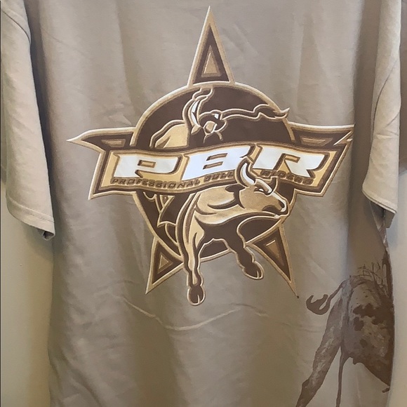 LAST 1 Men’s Wrangler PBR T-Shirt - Picture 4 of 4